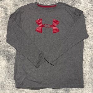 Under Armour shirt 2XL Long sleeve gray